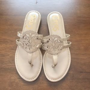 Brand new! Sam Edelman circus NUDE sandals 7.5